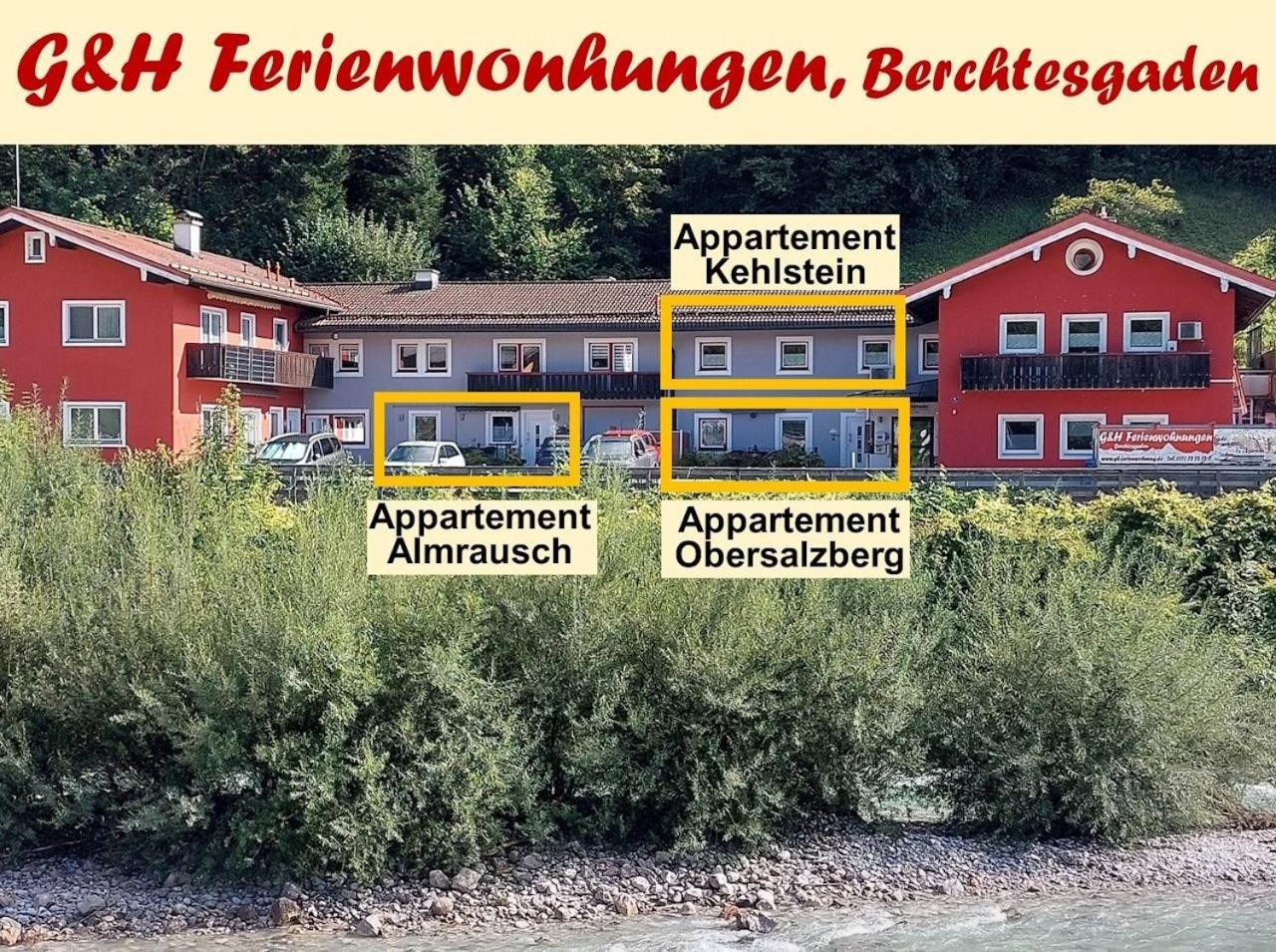 G & H Ferienwohnungen Appartement Almrausch Berchtesgaden Exterior photo